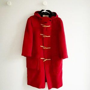 Vintage Gloverall Duffle Coat Red Jacket (Made in England)